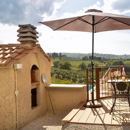 A Casa Di Franca Con Piscina * Gambassi Terme