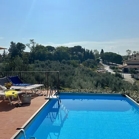 Villa A Casa Di Franca Con Piscina Gambassi Terme